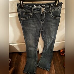 Wallflower Dark Blue Boot Cut Jeans